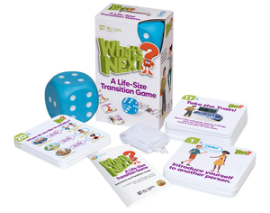 What's Next? A Life-Size Transition Game - M&J Games, LLC